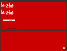 Tablet Screenshot of leiandkei.com